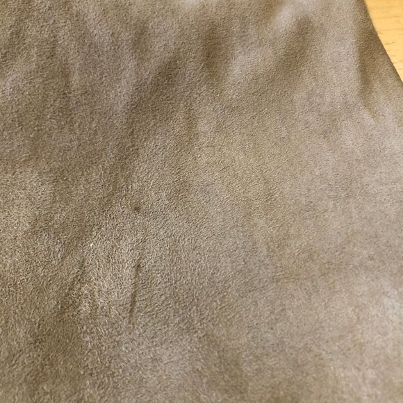 Womens Shari's Place Tan Elastic Waist Pull-On Suede Pants 38 US/S * - Picture 13 of 13